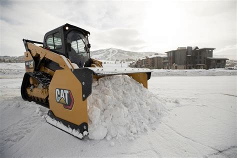 skid steer snow removal|skid steer tracks for snow.